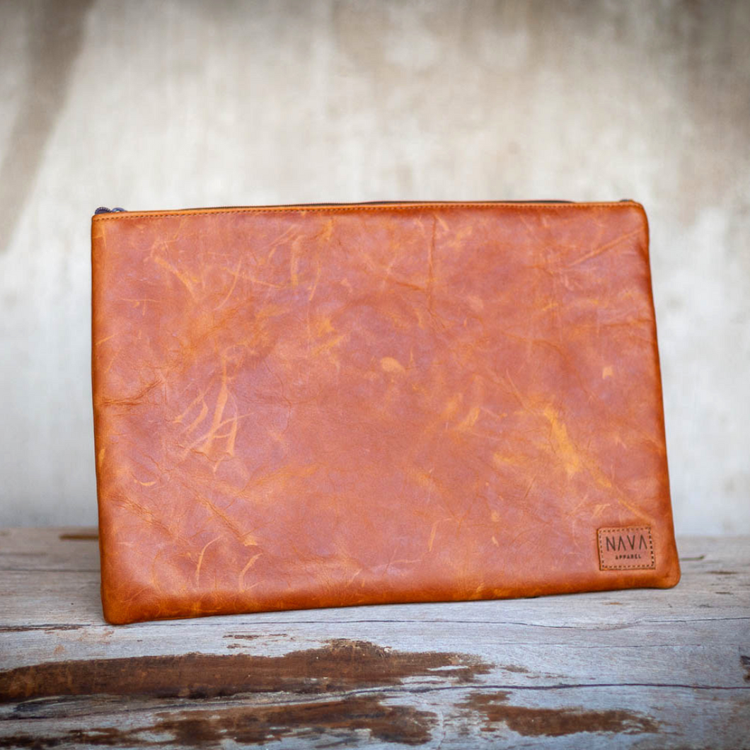 Laptop Case - Diesel Toffee Leather